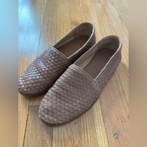 Alejandro Woven Slip On Woven Brown